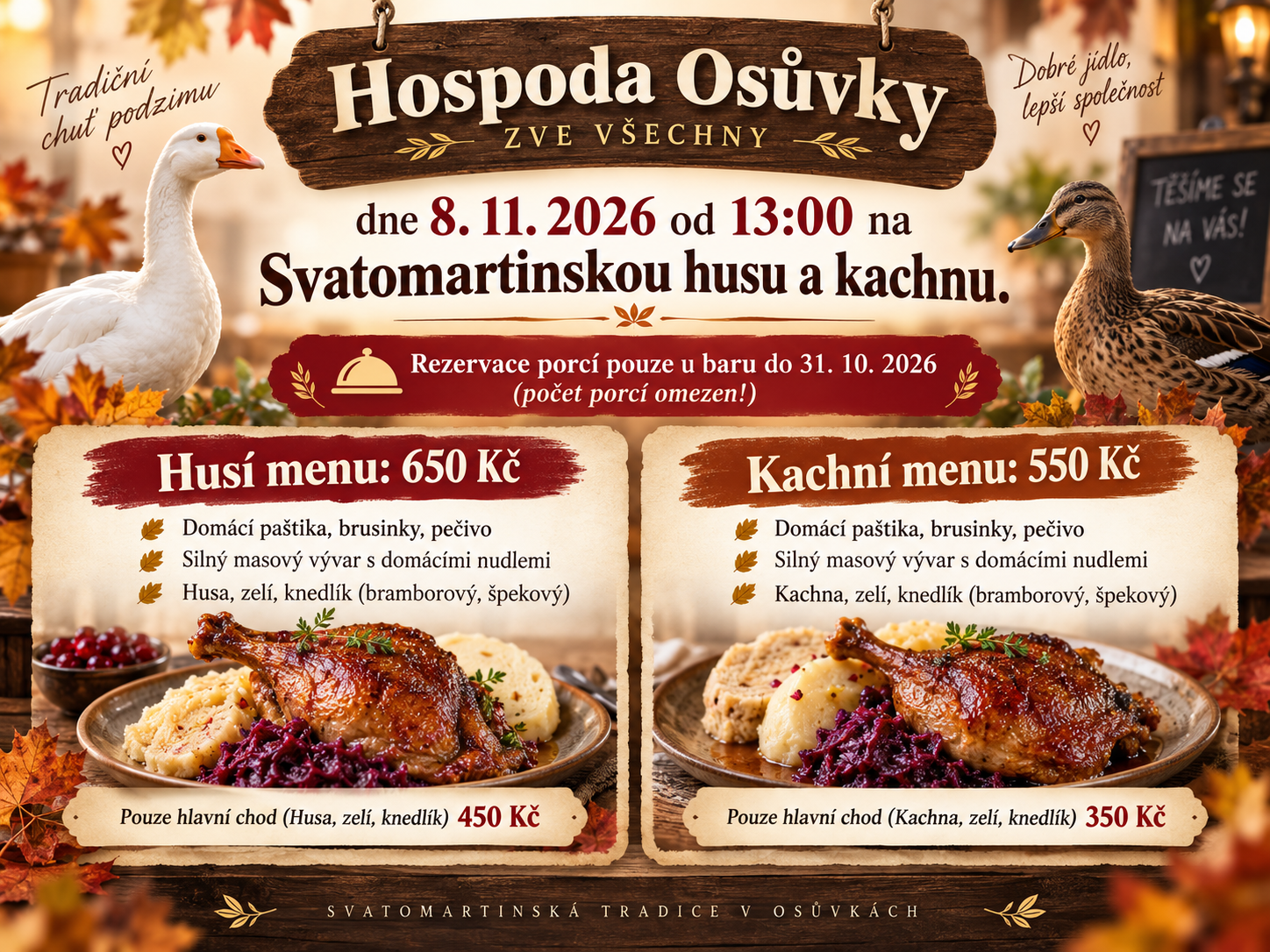 Svatomartinská husa